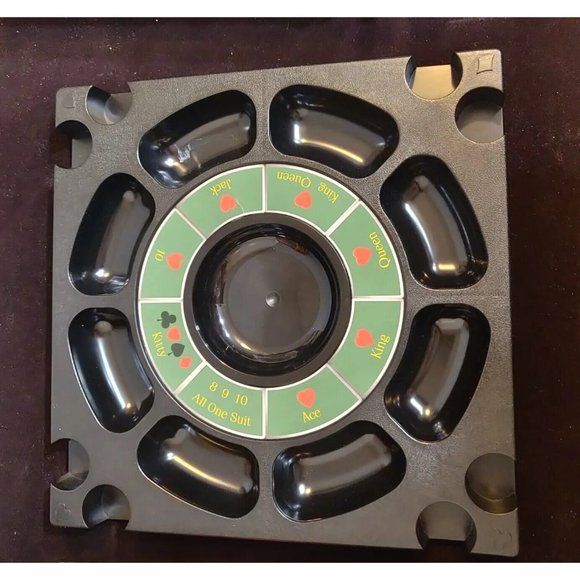 Vtg Tripoley Special Edition Game Complete Rotating Turntable Cadaco 2000 - Picture 6 of 16